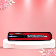 Abhimantrit Pyrite Pen, Black & Gold