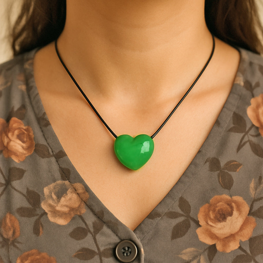 Green Aventurine Pendant by Aditya Kundli