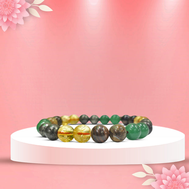 Money, Luck & Fortune Bracelet by Aditya Kundli