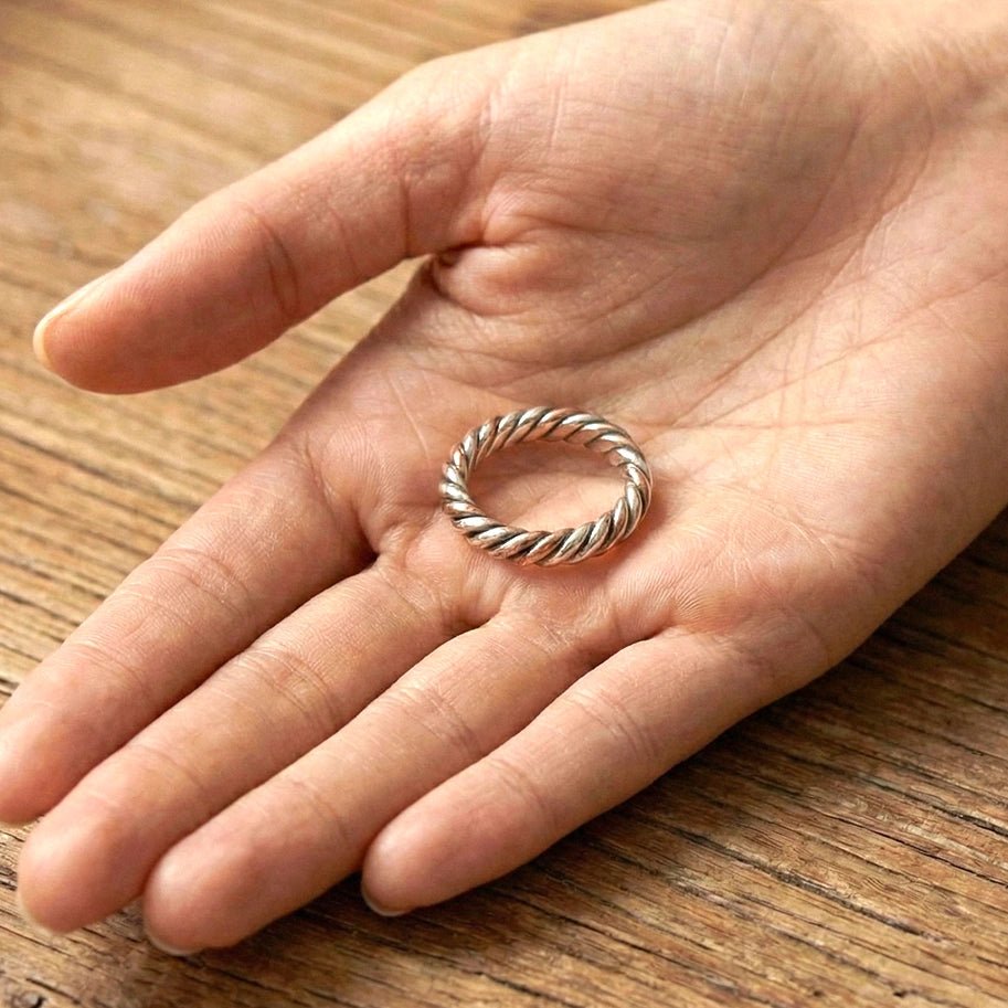 3 Dhatu Ring [Silver, Brass, Gold] - Aditya Kundali