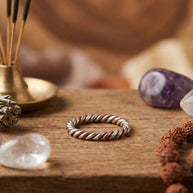 3 Dhatu Ring [Silver, Brass, Gold] - Aditya Kundali