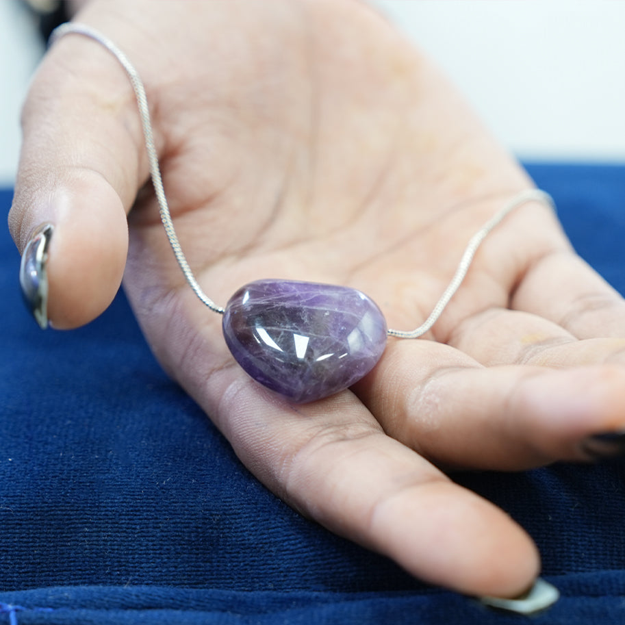 Purple Aventurine Pendant by Aditya Kundli