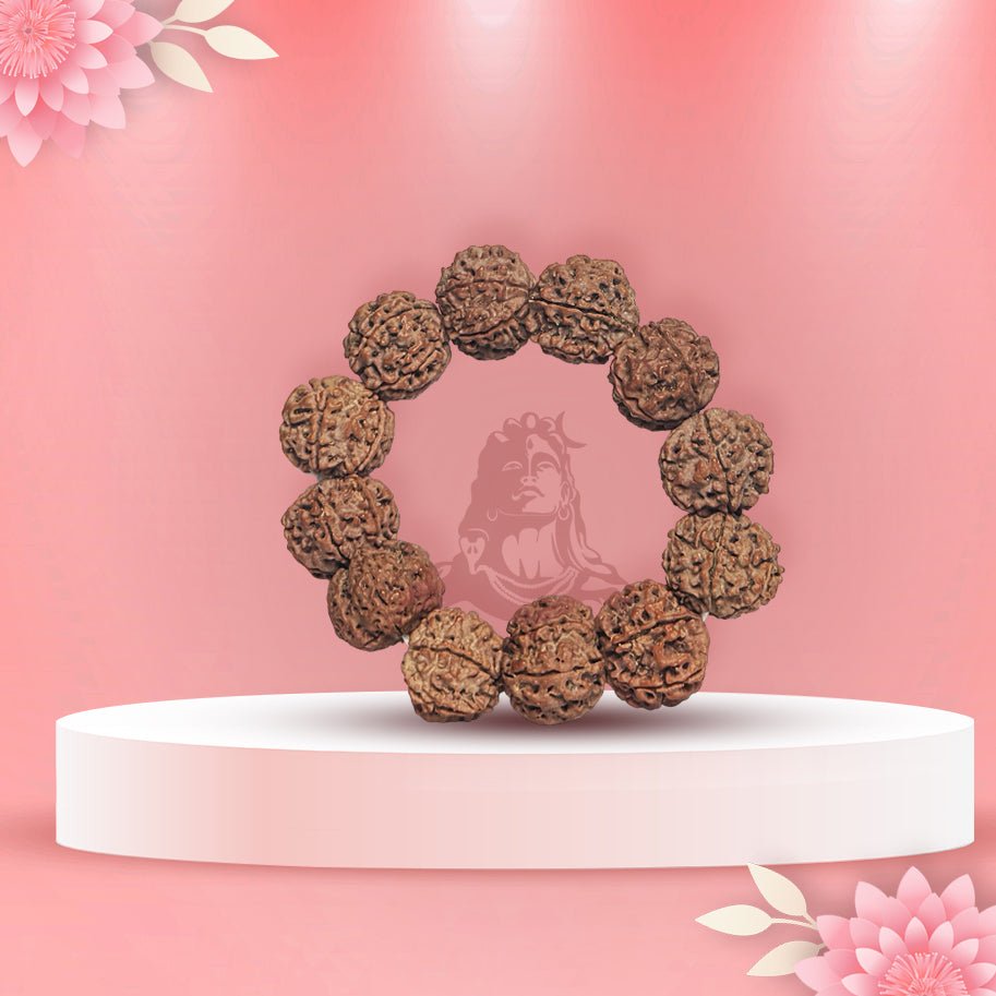 5 Mukhi Rudraksha Bracelet –By Aditya Kundli - Aditya Kundali