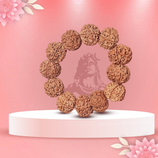 7 Mukhi Rudraksha Bracelet – By Aditya Kundli - Aditya Kundali