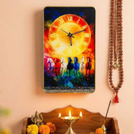 7 Running Rainbow Horses Clock - Aditya Kundali