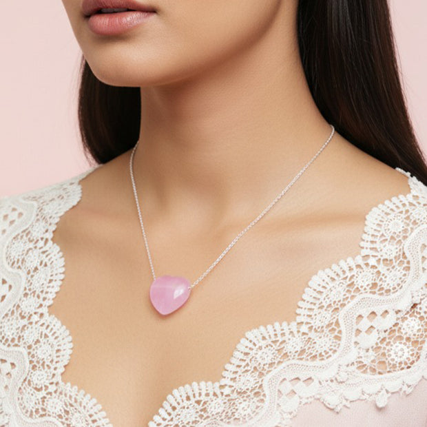 Pink Aventurine Pendant by Aditya Kundli