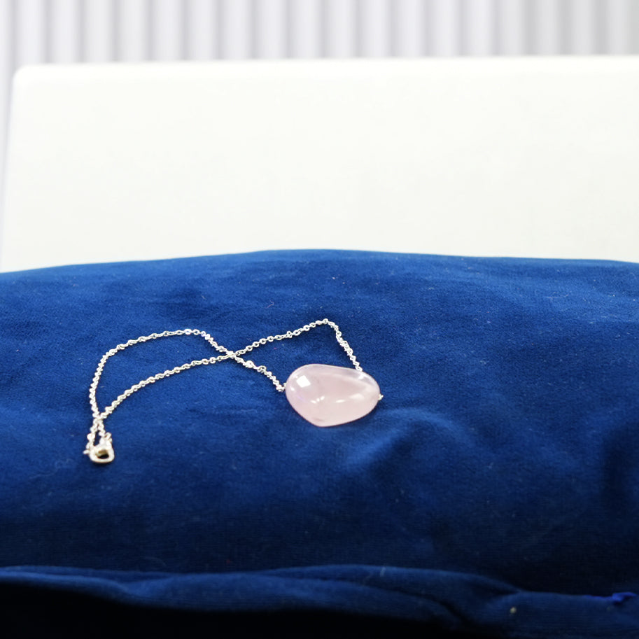 White Aventurine Pendant by Aditya Kundli