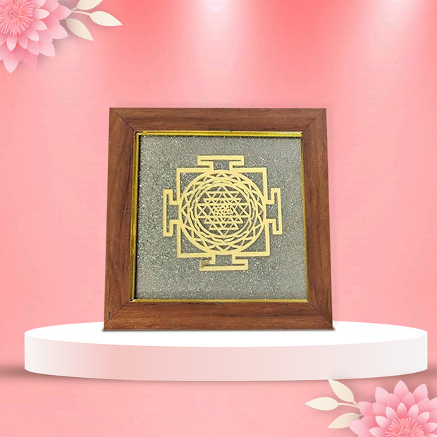 Abhimantrit Soulwise Elegant Pyrite Frame