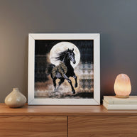 Pyrite Black Horses Frame
