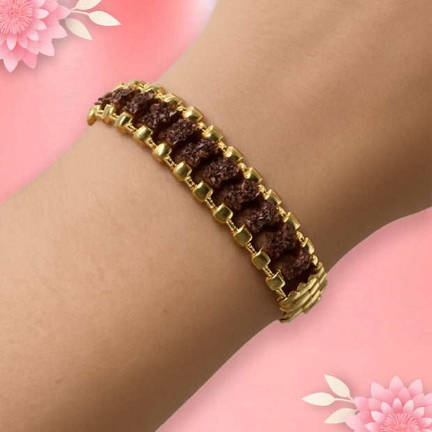 Rudraksha Bracelet – For Luck, Finance & Prosperity, By Aditya Kundli