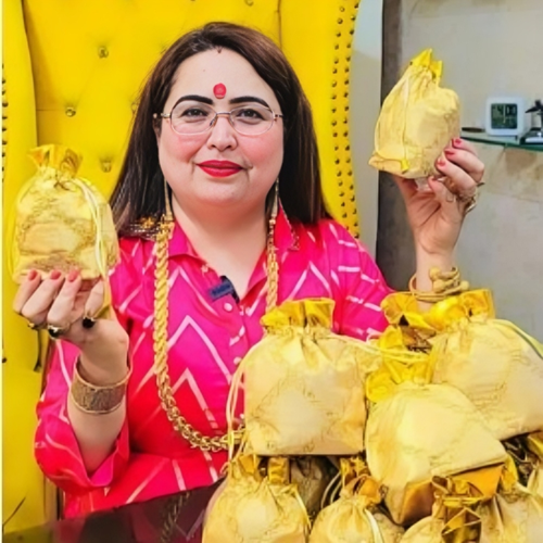 अभिमंत्रित लक्ष्मी कुबेर पोटली (Abhimantrit Laxmi Kuber Potli) - Aditya Kundali