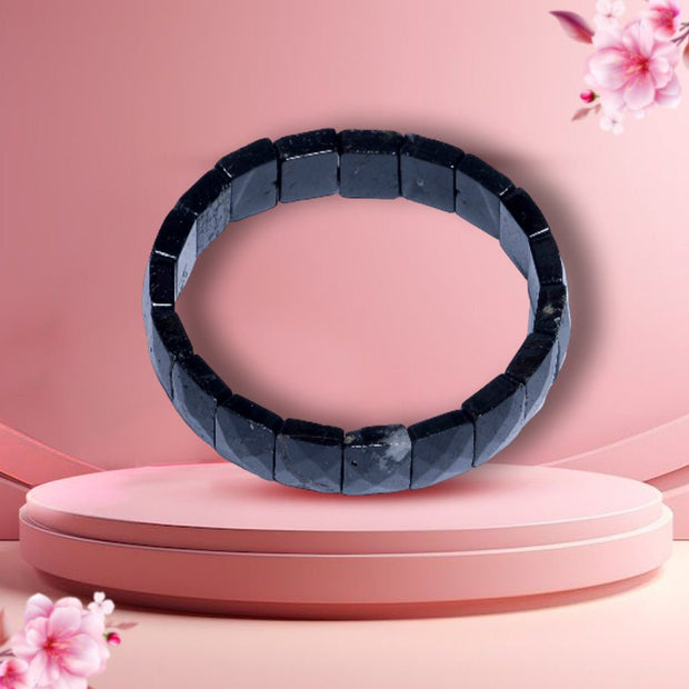 Abhimantrit Black Tourmaline Bracelet - Aditya Kundali