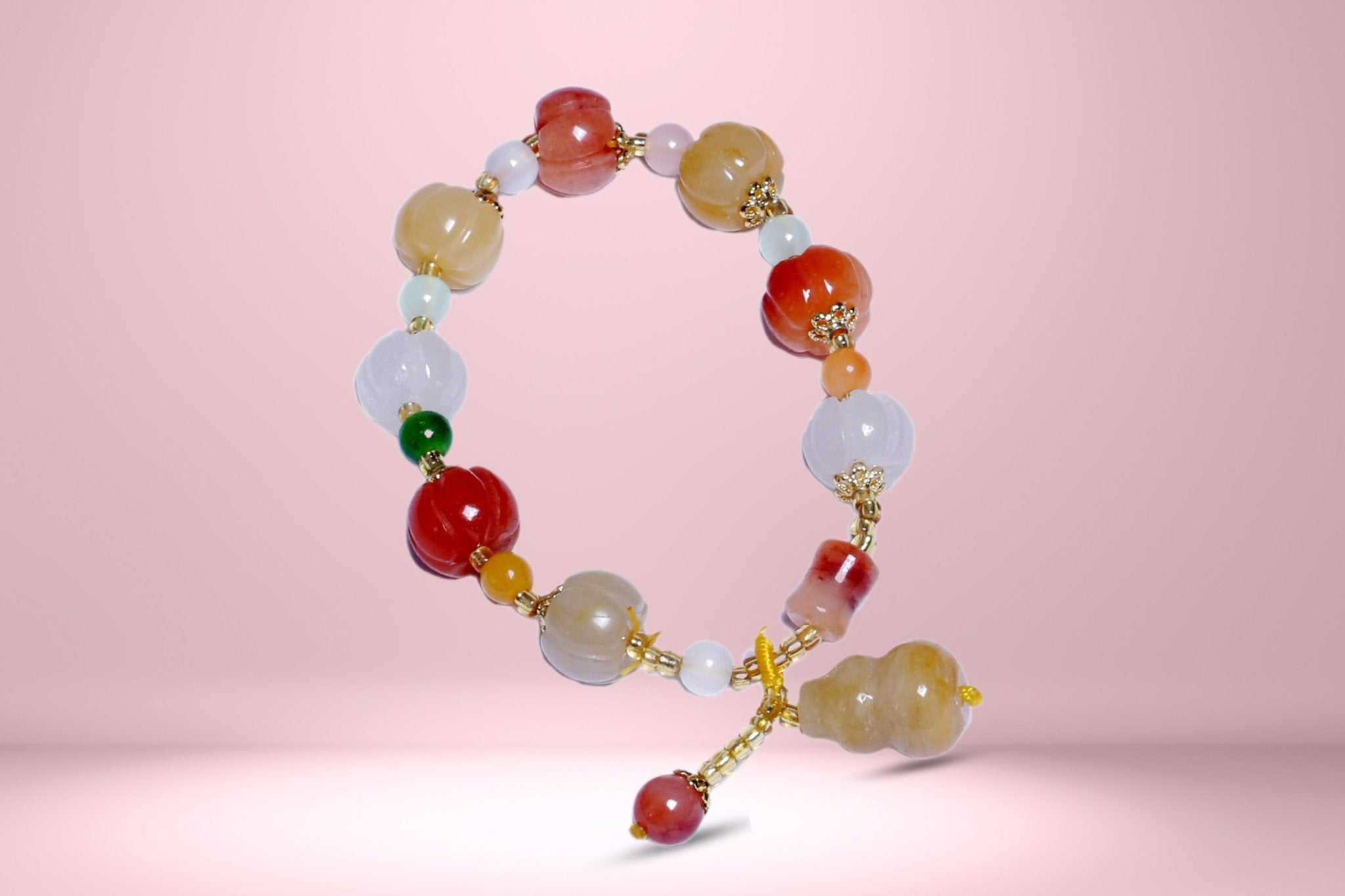 Abhimantrit Crystal Pixiu Pumpkin Bracelet - Aditya Kundali
