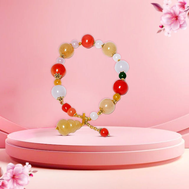 Abhimantrit Crystal Pixiu Pumpkin Bracelet - Aditya Kundali