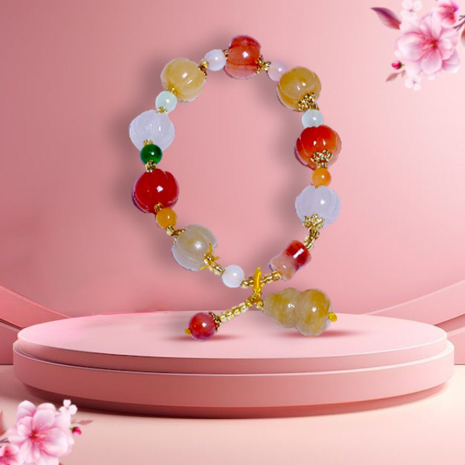 Abhimantrit Crystal Pixiu Pumpkin Bracelet - Aditya Kundali