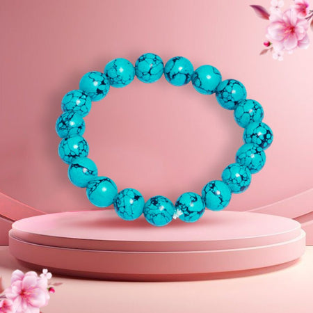 Abhimantrit Firoza Bracelet - Aditya Kundali