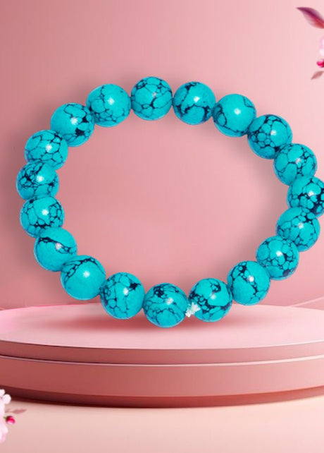 Abhimantrit Firoza Bracelet - Aditya Kundali