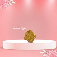 Abhimantrit Golden Pyrite Ring - Aditya Kundali