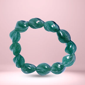 Abhimantrit Green Aventurine Bracelet - Aditya Kundali
