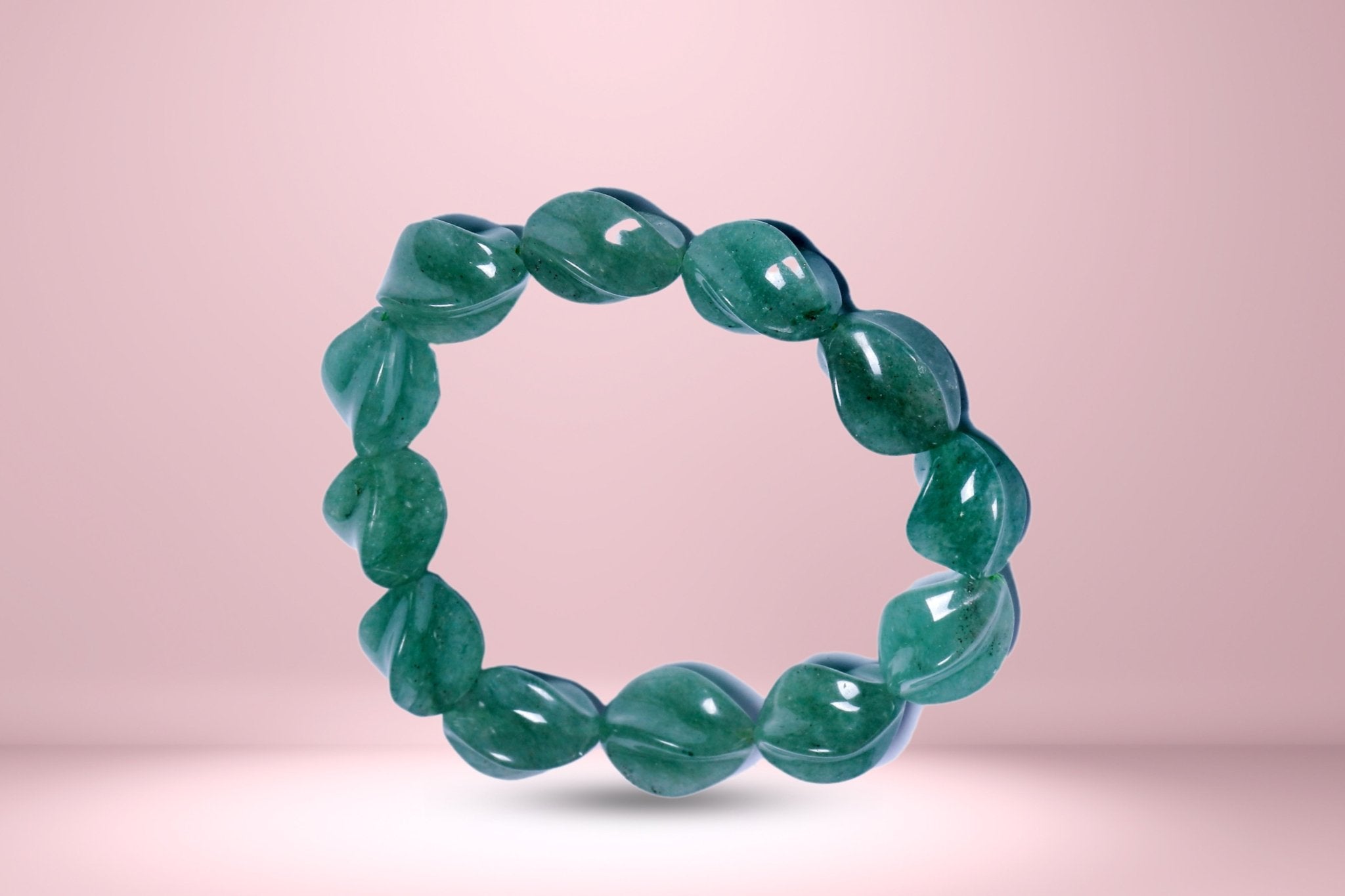 Abhimantrit Green Aventurine Bracelet - Aditya Kundali