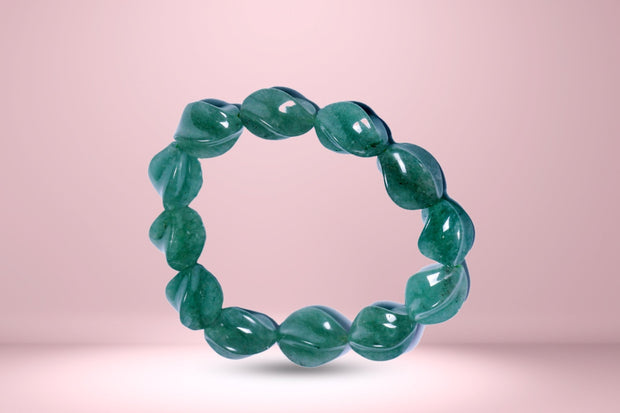 Abhimantrit Green Aventurine Bracelet - Aditya Kundali
