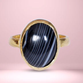 Abhimantrit Hakik Ring - Aditya Kundali