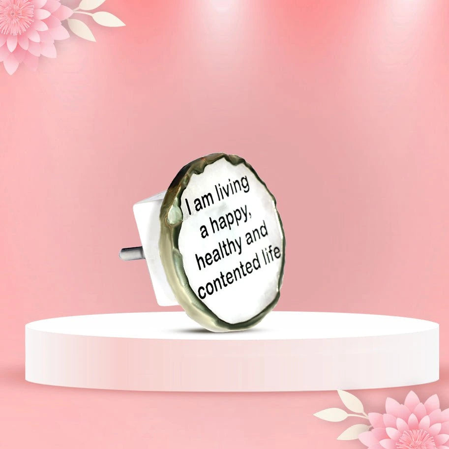 Abhimantrit Happy, Healthy & Contented Life Socket By Aditya Kundli