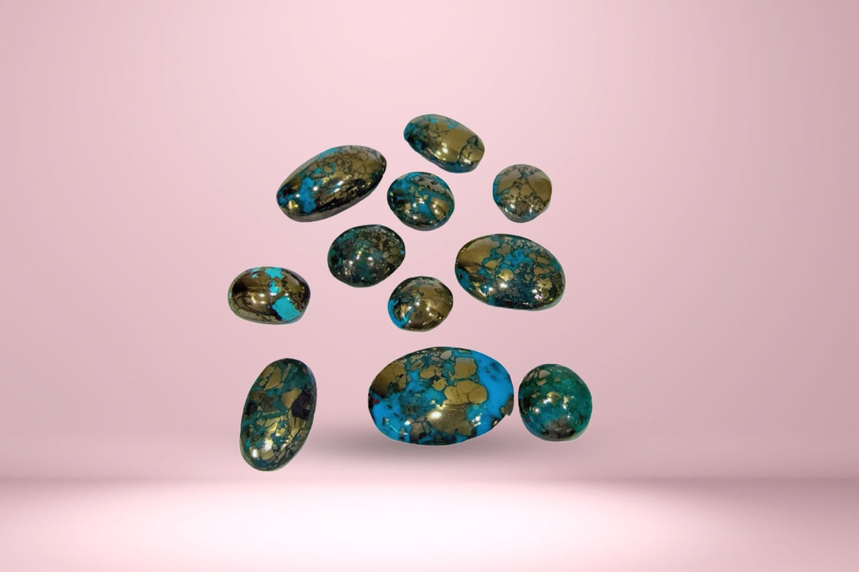 Abhimantrit Irani Firoza Gemstone - Aditya Kundali