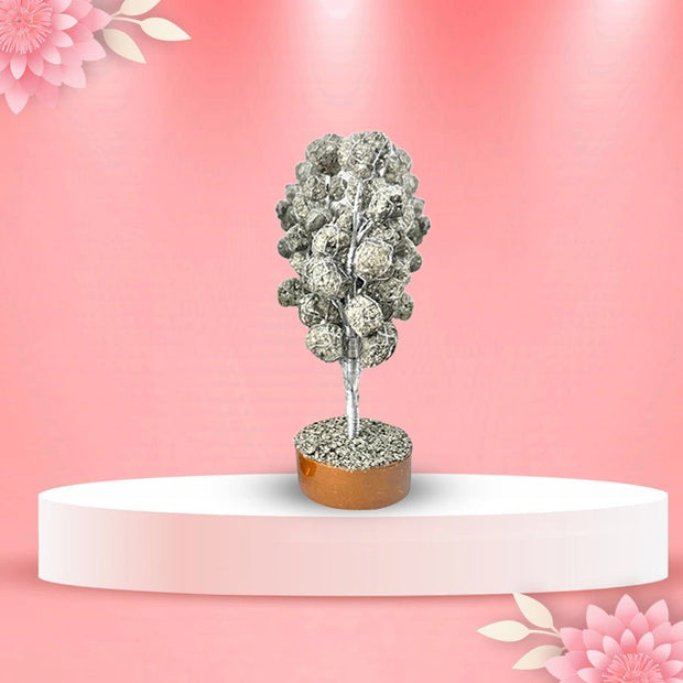 Abhimantrit Natural Pyrite Stone Trees