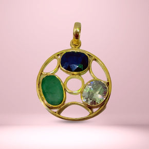 Abhimantrit Neelam, Panna, American Diamond - Aditya Kundali