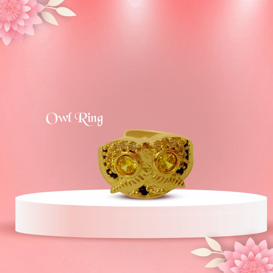 Abhimantrit Owl Ring - Aditya Kundali