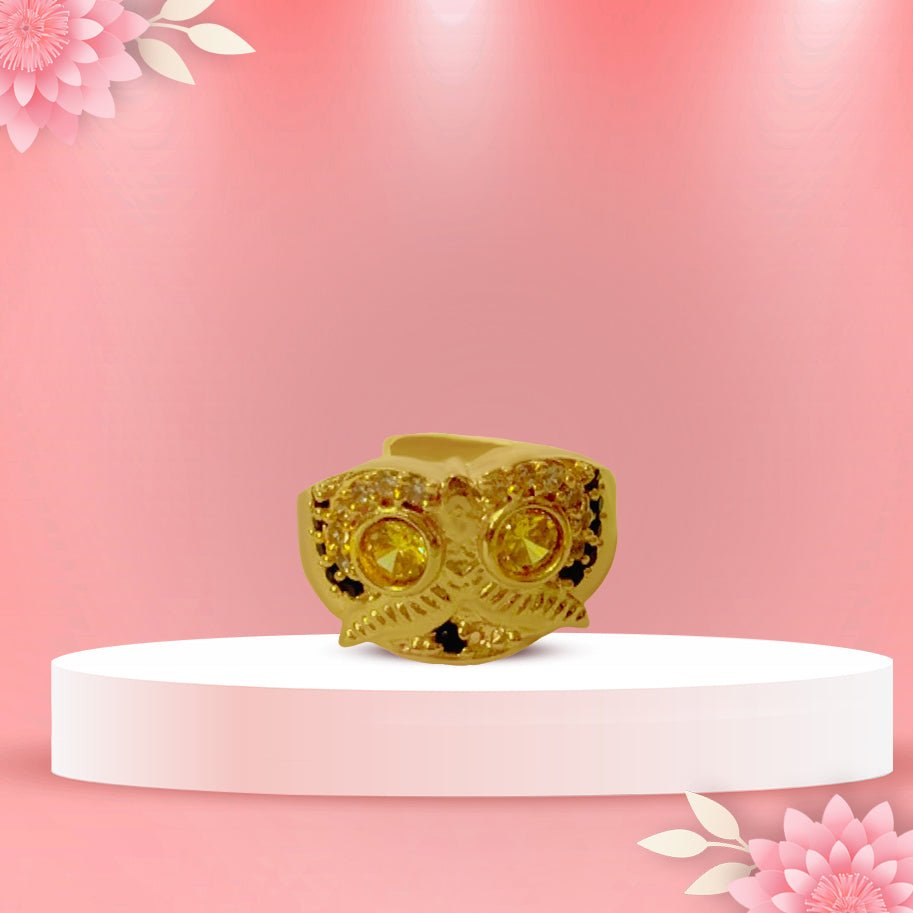Abhimantrit Owl Ring - Aditya Kundali