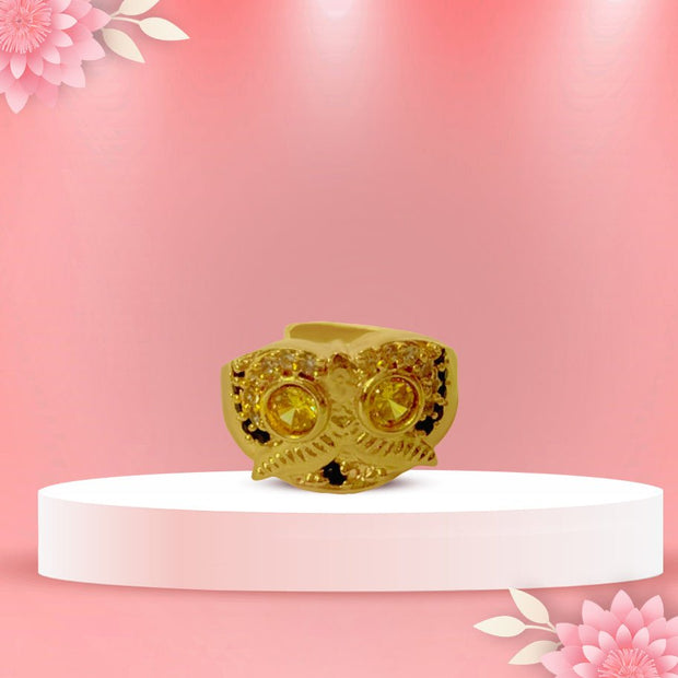 Abhimantrit Owl Ring - Aditya Kundali