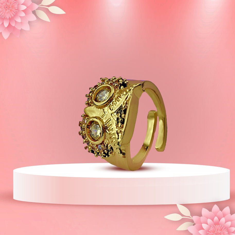 Abhimantrit Owl Ring - Aditya Kundali