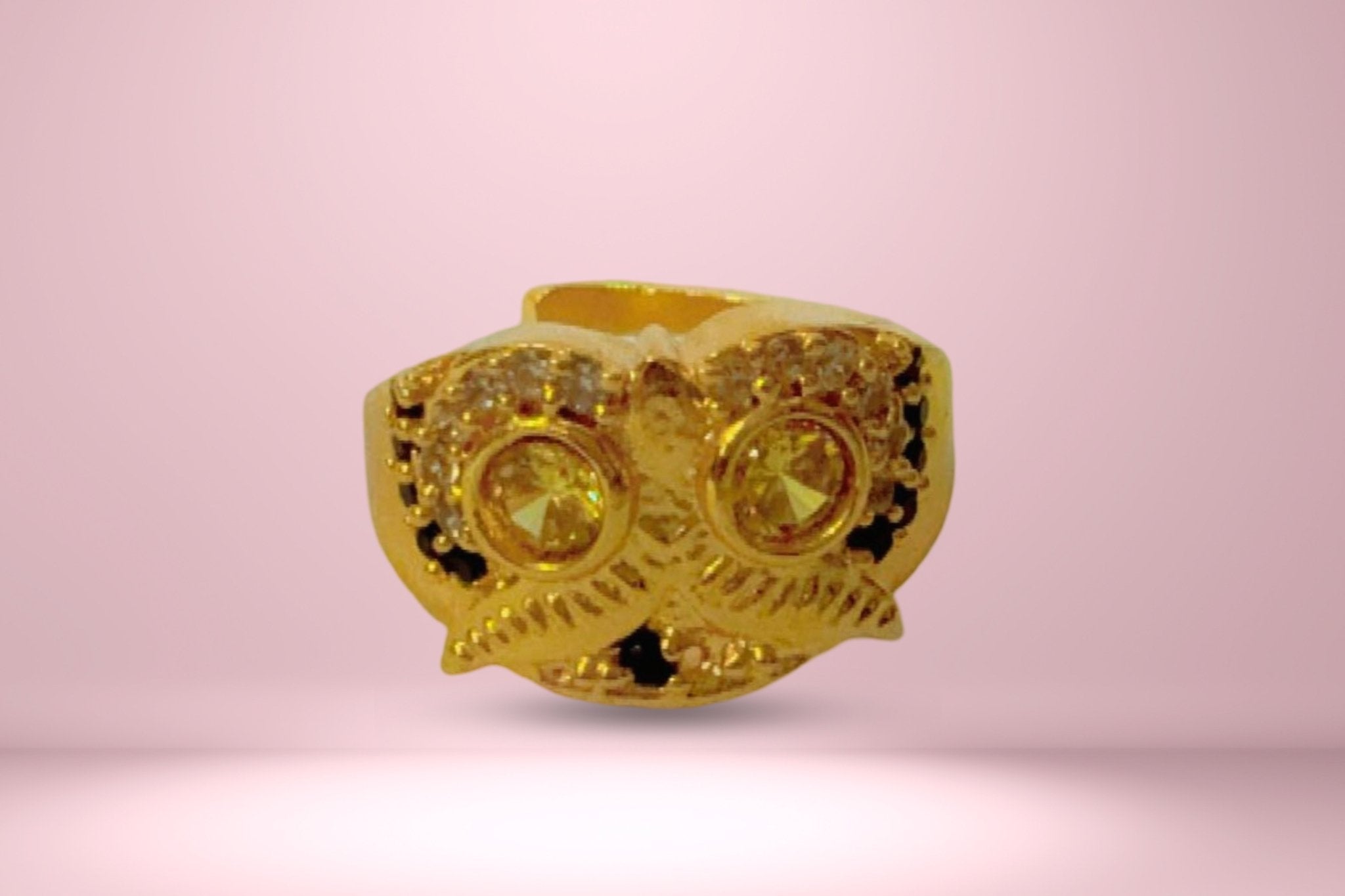 Abhimantrit Owl Ring - Aditya Kundali