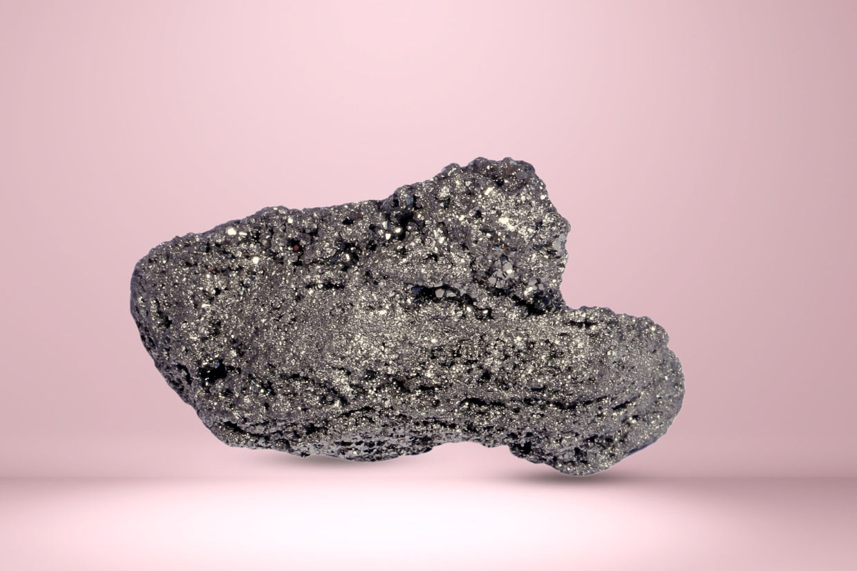 Abhimantrit Pyrite Stone Raw Cluster - Aditya Kundali