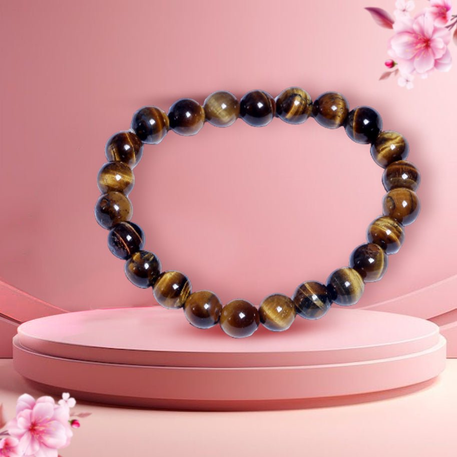 Abhimantrit Tiger Eye Bracelet - Aditya Kundali