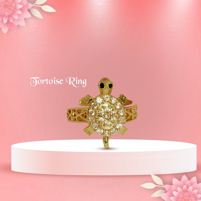 Abhimantrit Tortoise Ring - Aditya Kundali