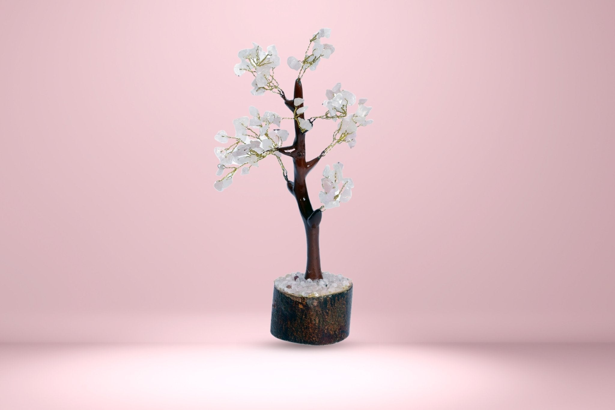 Abhimantrit White Seven Chakra Crystal Tree - Aditya Kundali