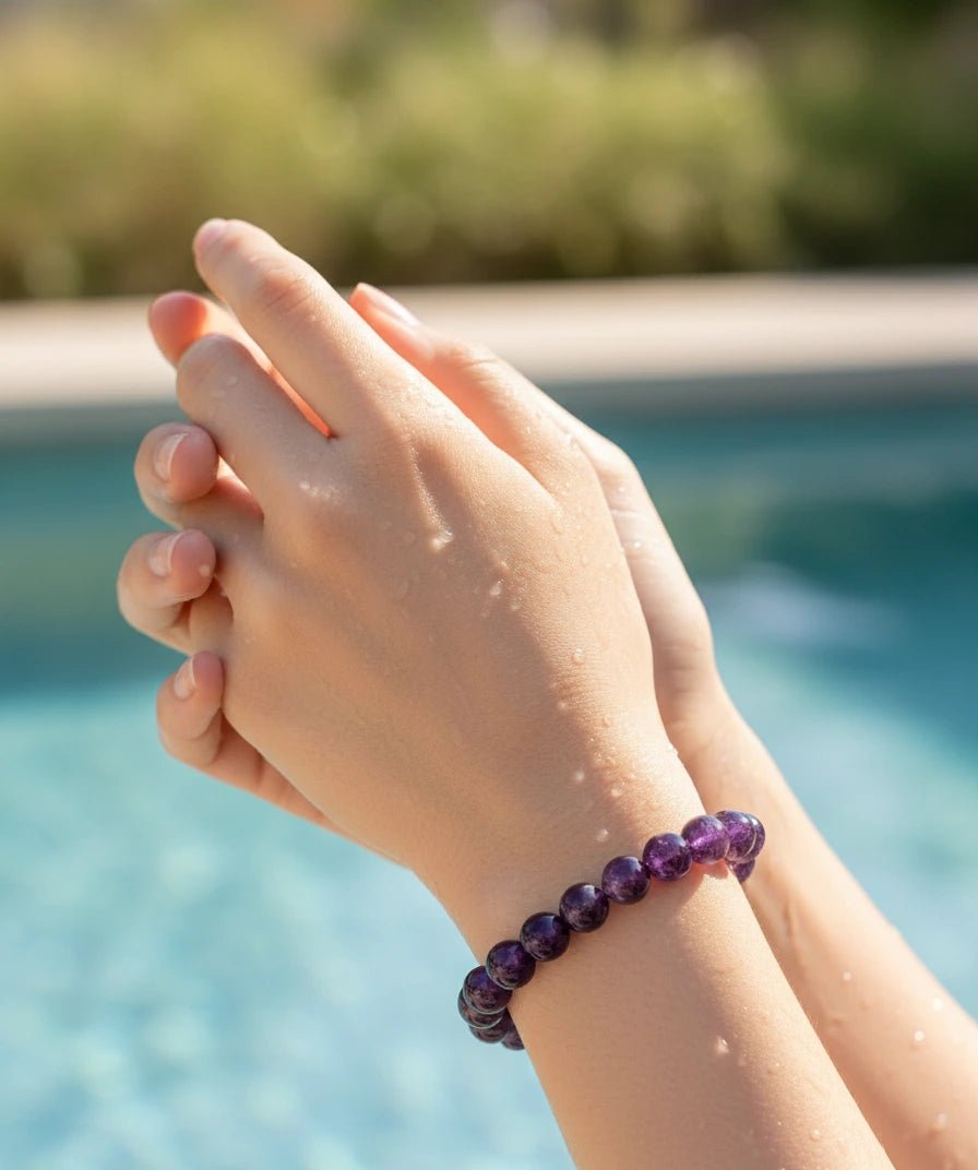 Amethyst Crystal Bracelet - Aditya Kundali