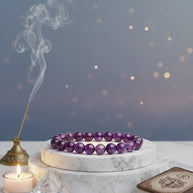 Amethyst Crystal Bracelet - Aditya Kundali
