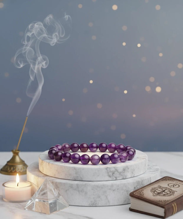 Amethyst Crystal Bracelet - Aditya Kundali