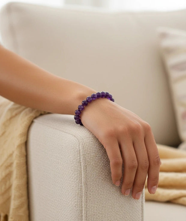 Amethyst Crystal Bracelet - Aditya Kundali