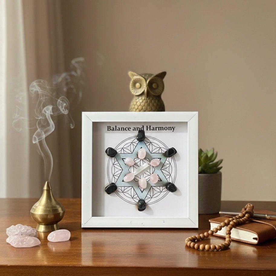 Balance & Harmony Crystal Frame - Aditya Kundali