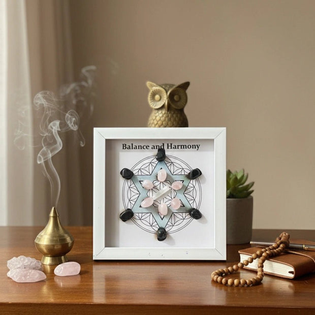 Balance & Harmony Crystal Frame - Aditya Kundali