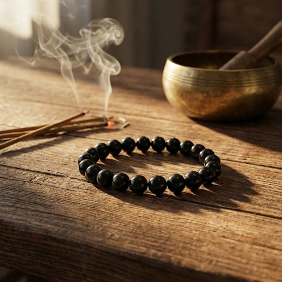 Black Obsidian Bracelet - Aditya Kundali