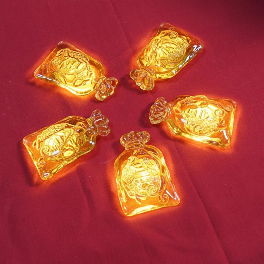 Citrine Money Bag - Aditya Kundali
