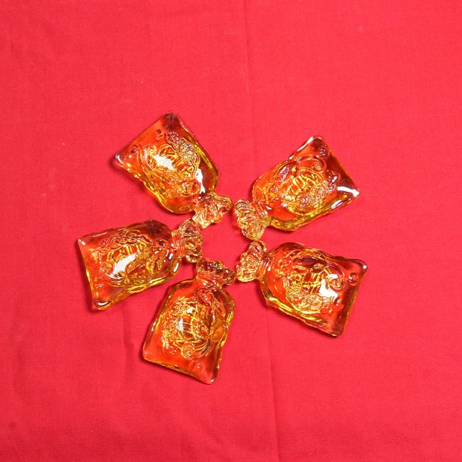 Citrine Money Bag - Aditya Kundali