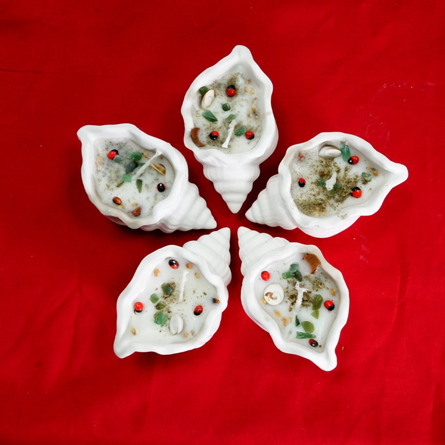 Dhan Laxmi Divine Candle (Set of 2) - By Aditya Kundli - Aditya Kundali