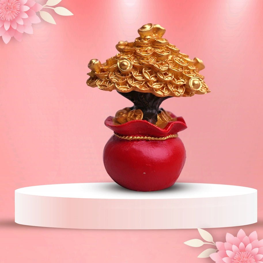 Feng Shui Ingot Wealth Coin Tree - Aditya Kundali